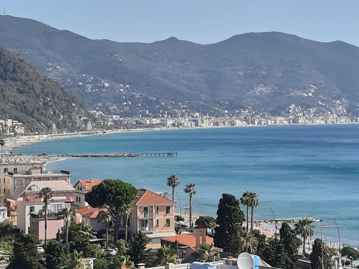 Villa Spectacular Sea View - 3 Minutes Walk From The Sea Laigueglia Exterior foto
